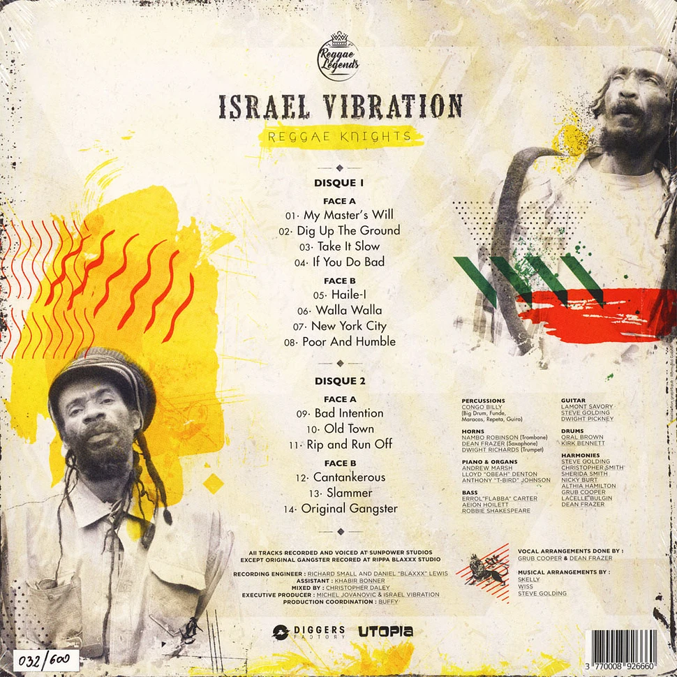 Israel Vibration - Reggae Knights