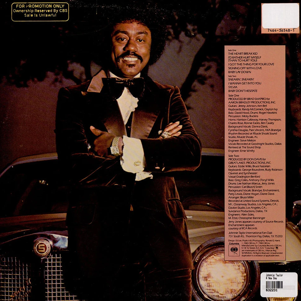 Johnnie Taylor - A New Day