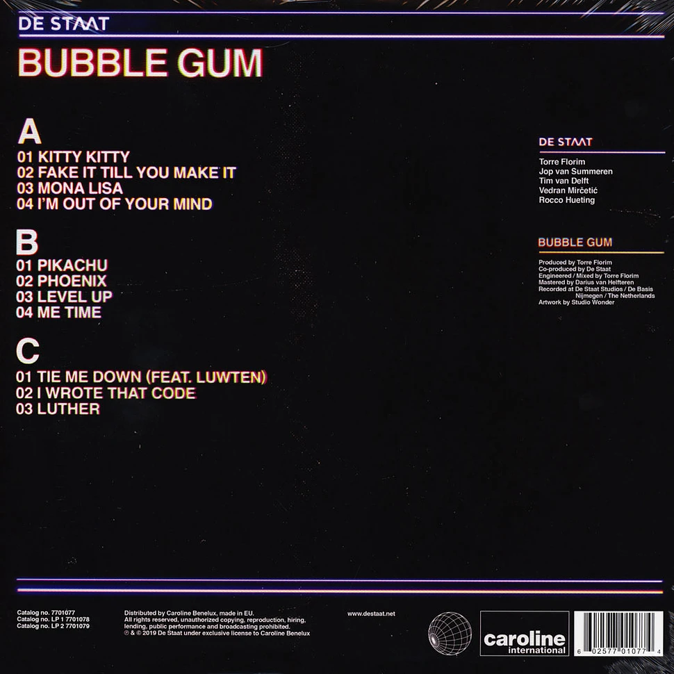 De Staat - Bubble Gum