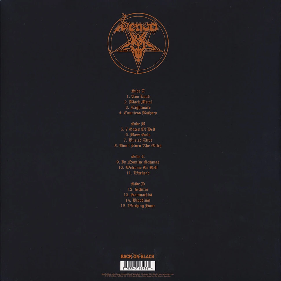 Venom - Live From The Hammersmith Odeon 1985