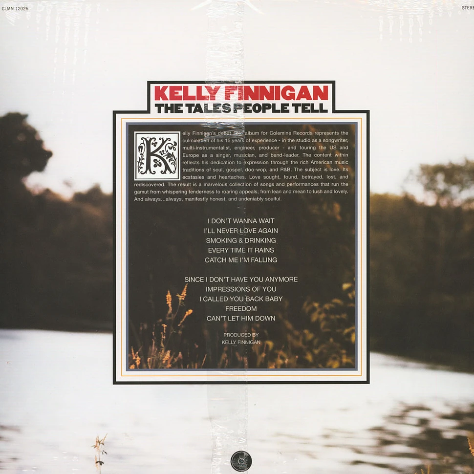 Kelly Finnigan - The Tales People Tell Black Vinyl Edition