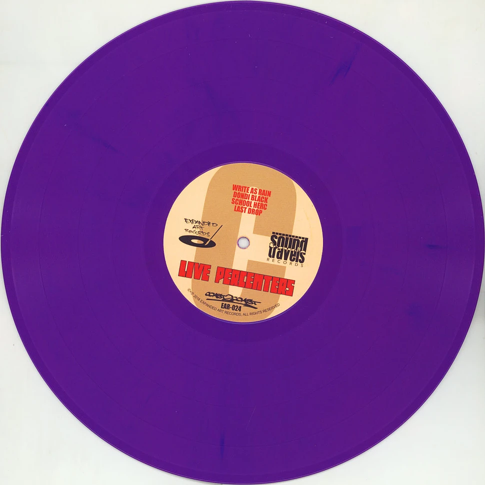 Live Percenters - Higher Vibrations Blue & Purple Vinyl Edition
