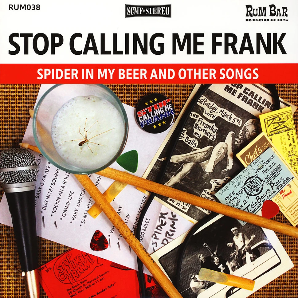 Stop Calling Me Frank - Spider In My Beer And Other Songs