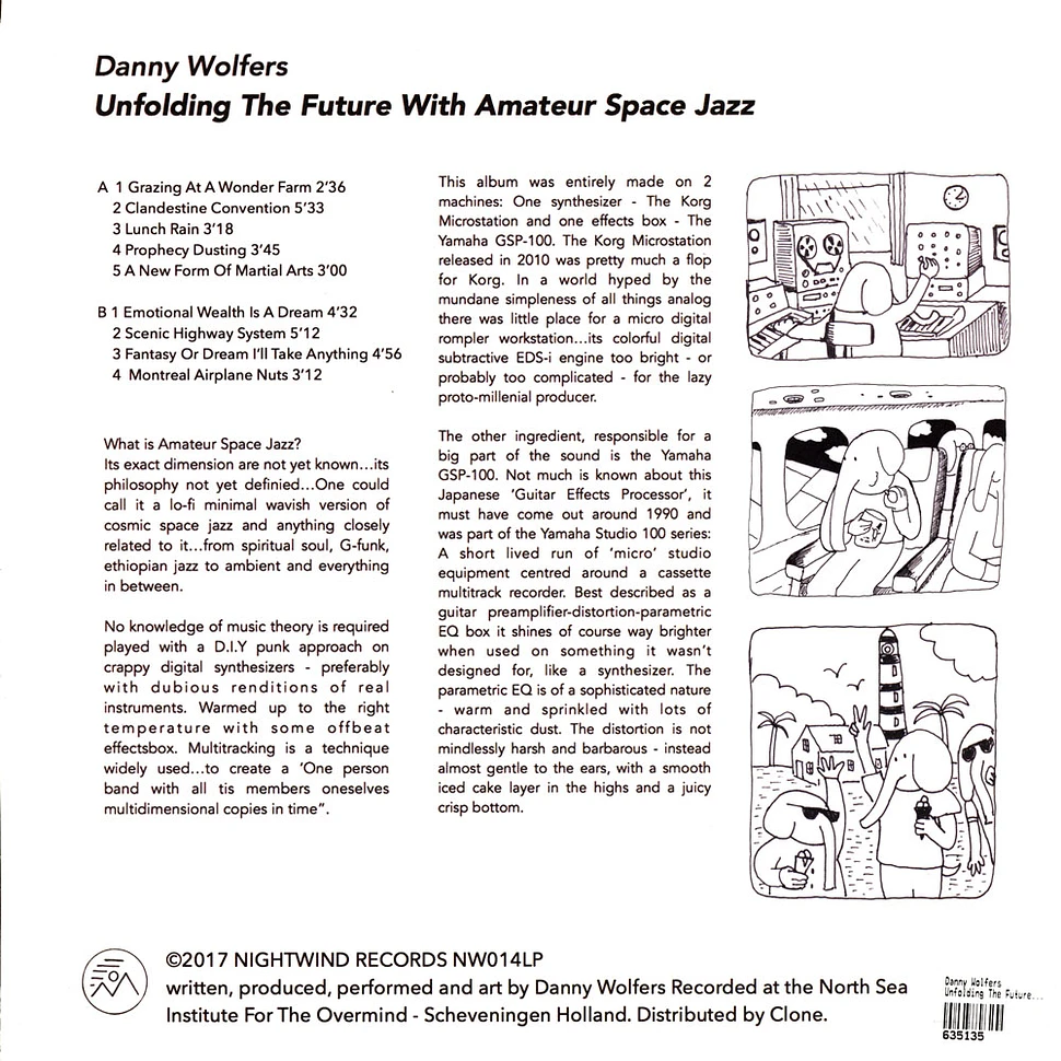 Danny Wolfers - Unfolding The Future With Amateur Space Jazz
