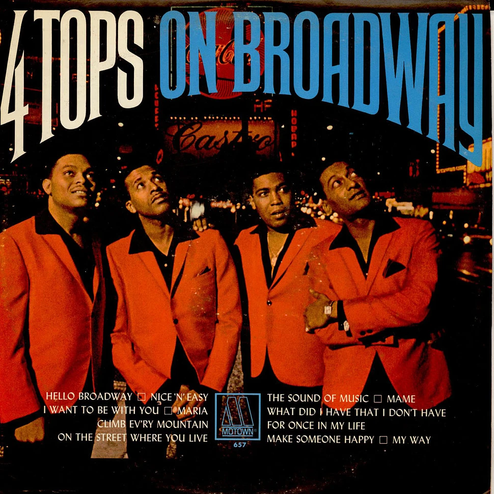 Four Tops - Four Tops On Broadway