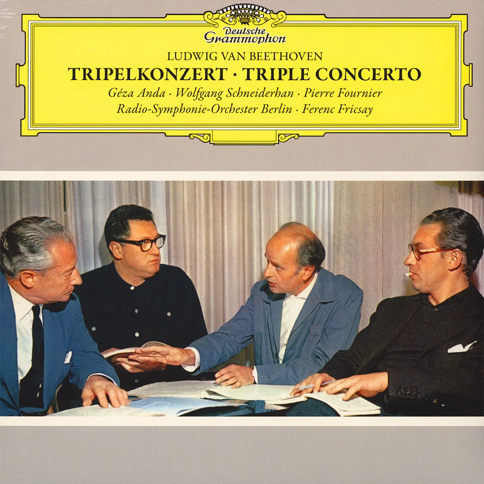 Anda / Schneiderhan / Fournier / + - Beethoven: Tripelkonzert