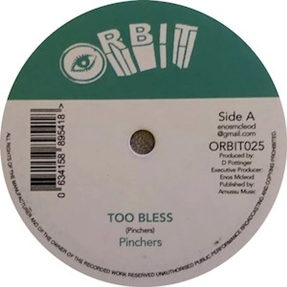 Pinchers - Too Bless / Version