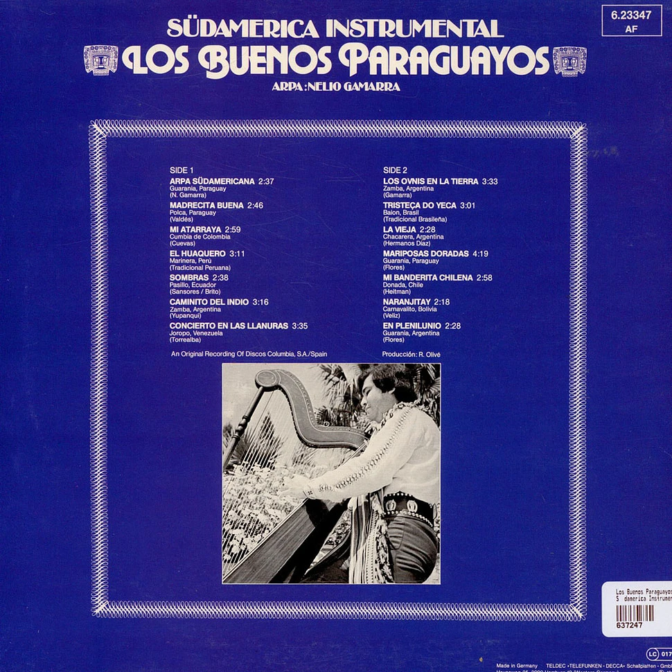 Los Buenos Paraguayos - Südamerica Instrumental