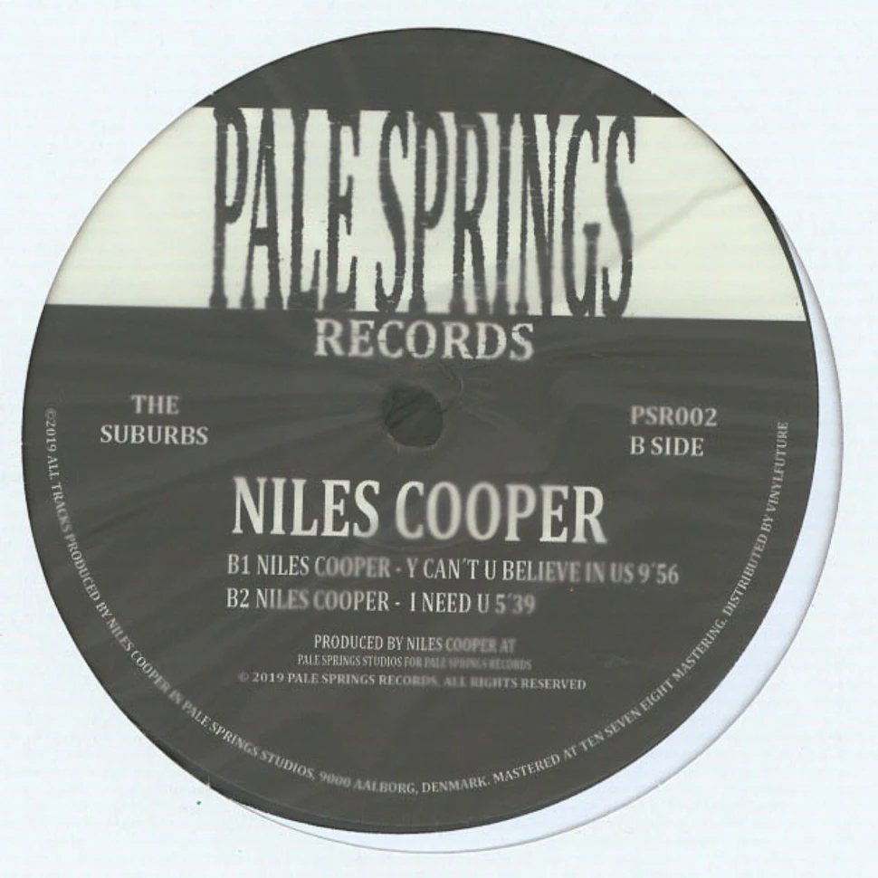 Niles Cooper - The Suburbs EP