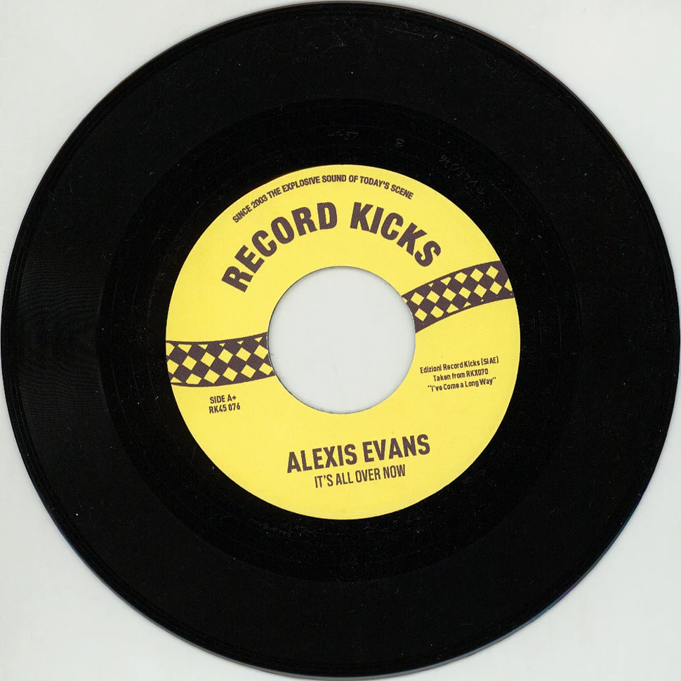 Alexis Evans - She Took Me Back / It's All Over Now