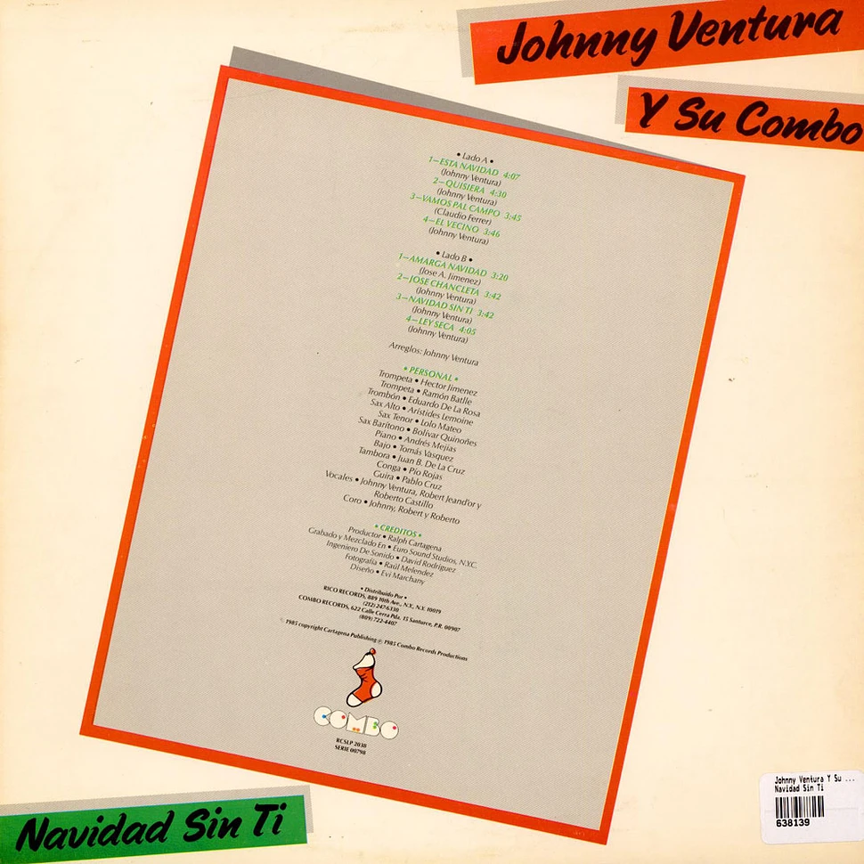 Johnny Ventura Y Su Combo - Navidad Sin Ti