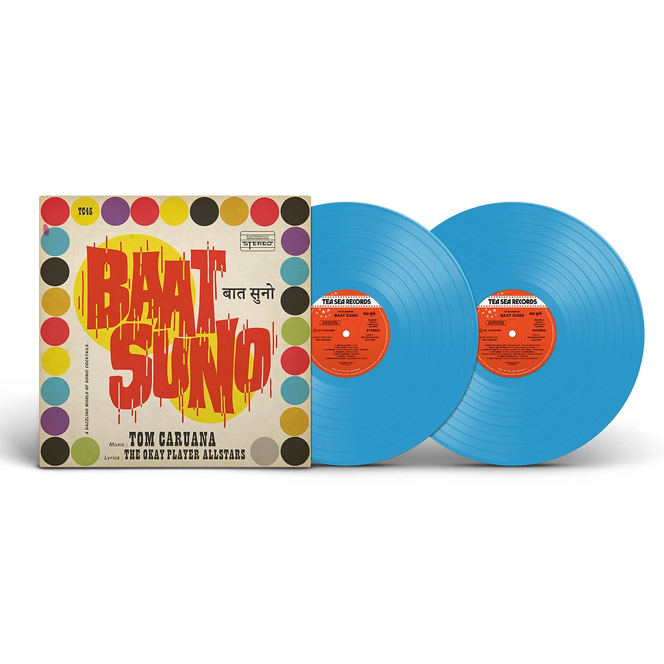 Tom Caruana Vs. Okayplayer Allstars - Baat Suno Blue Vinyl Edition