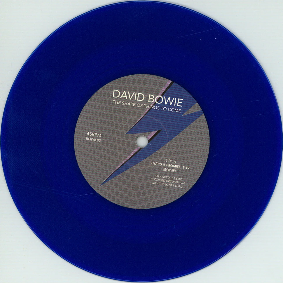 David Bowie - The Shape Of Things To Come Blue Vinyl Edition