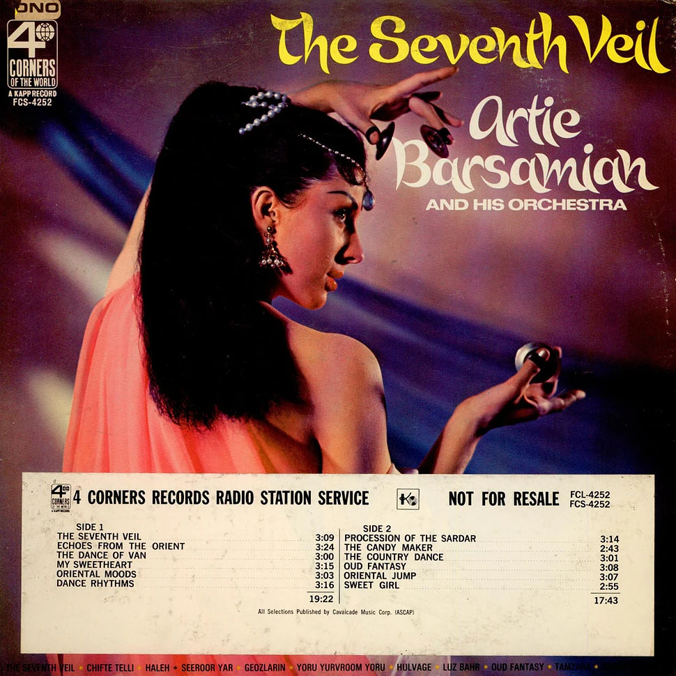 Artie Barsamian & His Orchestra - The Seventh Veil