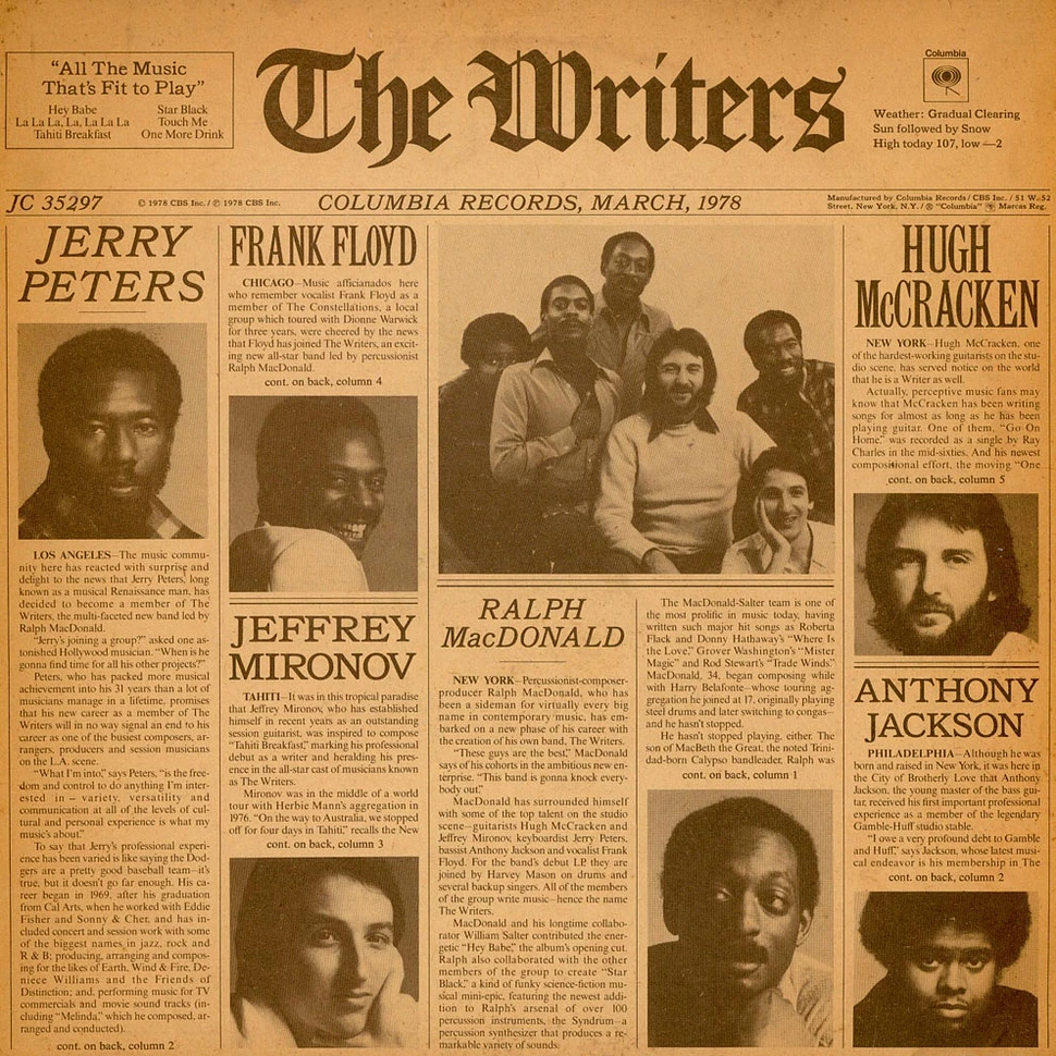 The Writers - The Writers