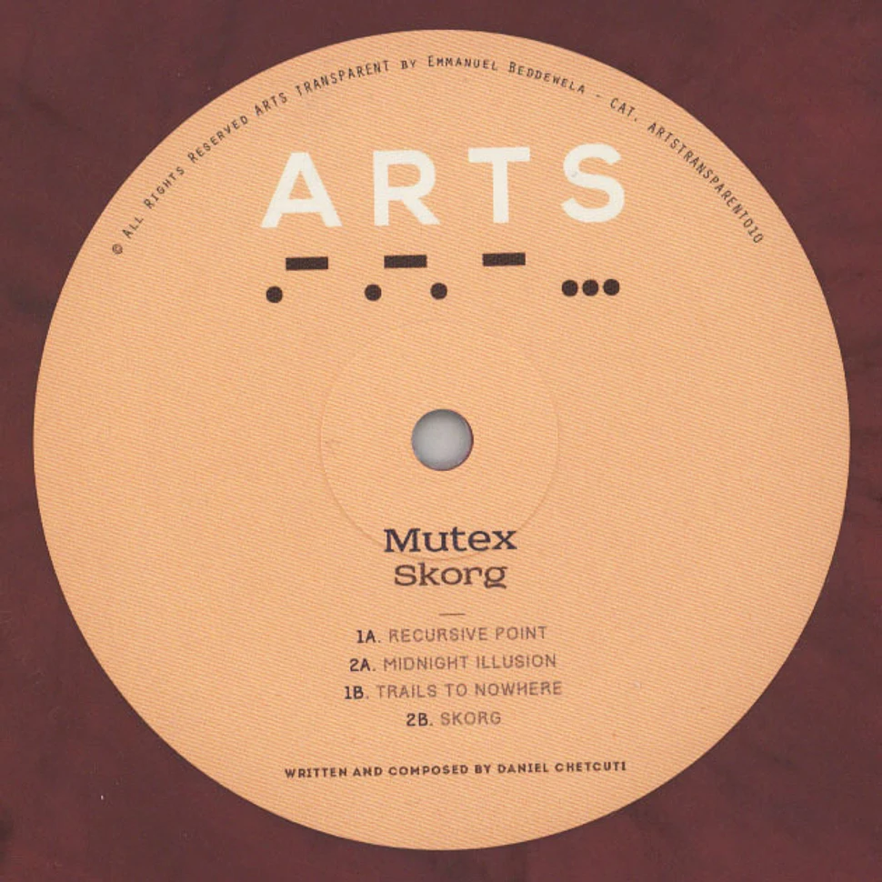 Mutex - Skorg EP Pink & Black Vinyl Edition