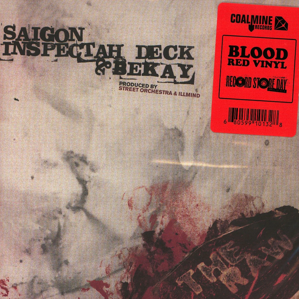 Saigon, Inspectah Deck & Bekay - The Raw / Remix Red Vinyl Record Store Day 2019 Edition