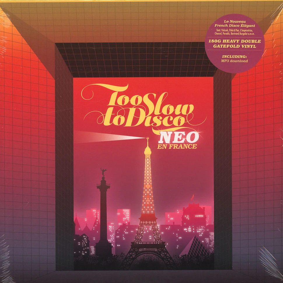 V.A. - Too Slow To Disco Neo - En France Black Vinyl Edition