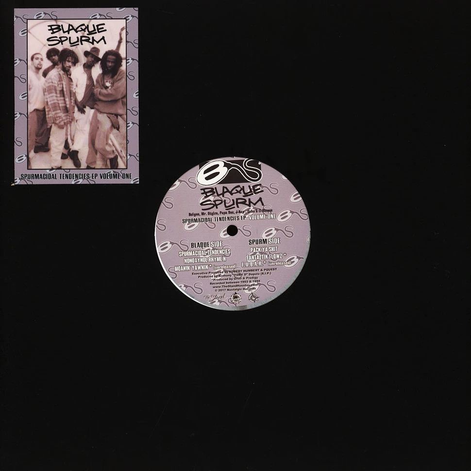 Blaque Spurm - Spurmacidal Tendencies White/Grey Vinyl Edition