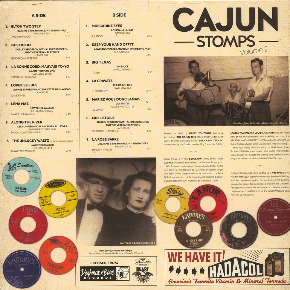 V.A. - Cajun Stomps Volume 2