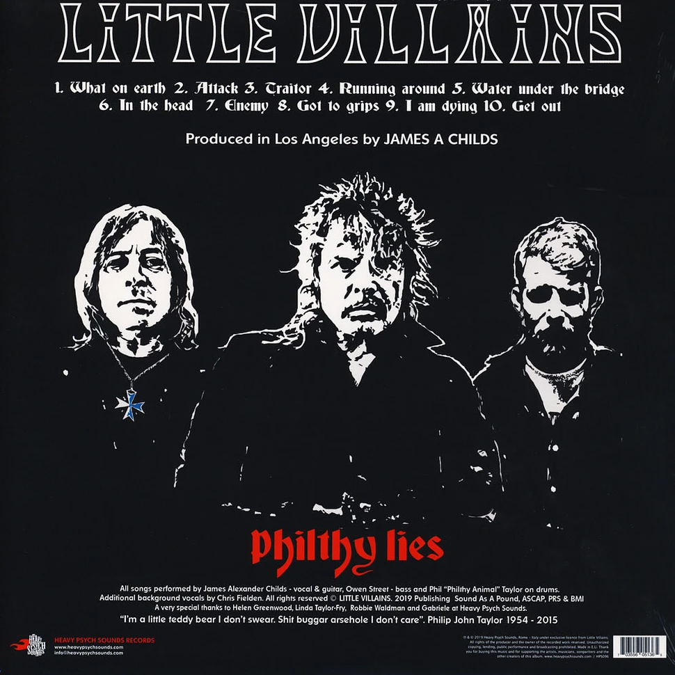 Little Villains - Philty Lies Black Vinyl Edition
