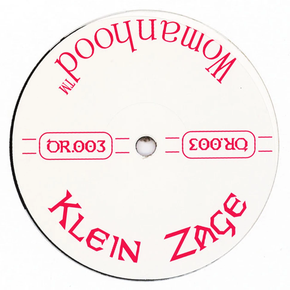 Klein Zage - Womanhood EP
