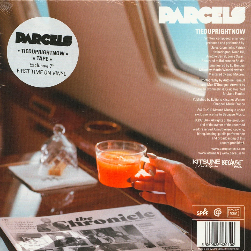 Parcels - Tieduprightnow / Tape Record Store Day 2019 Edition
