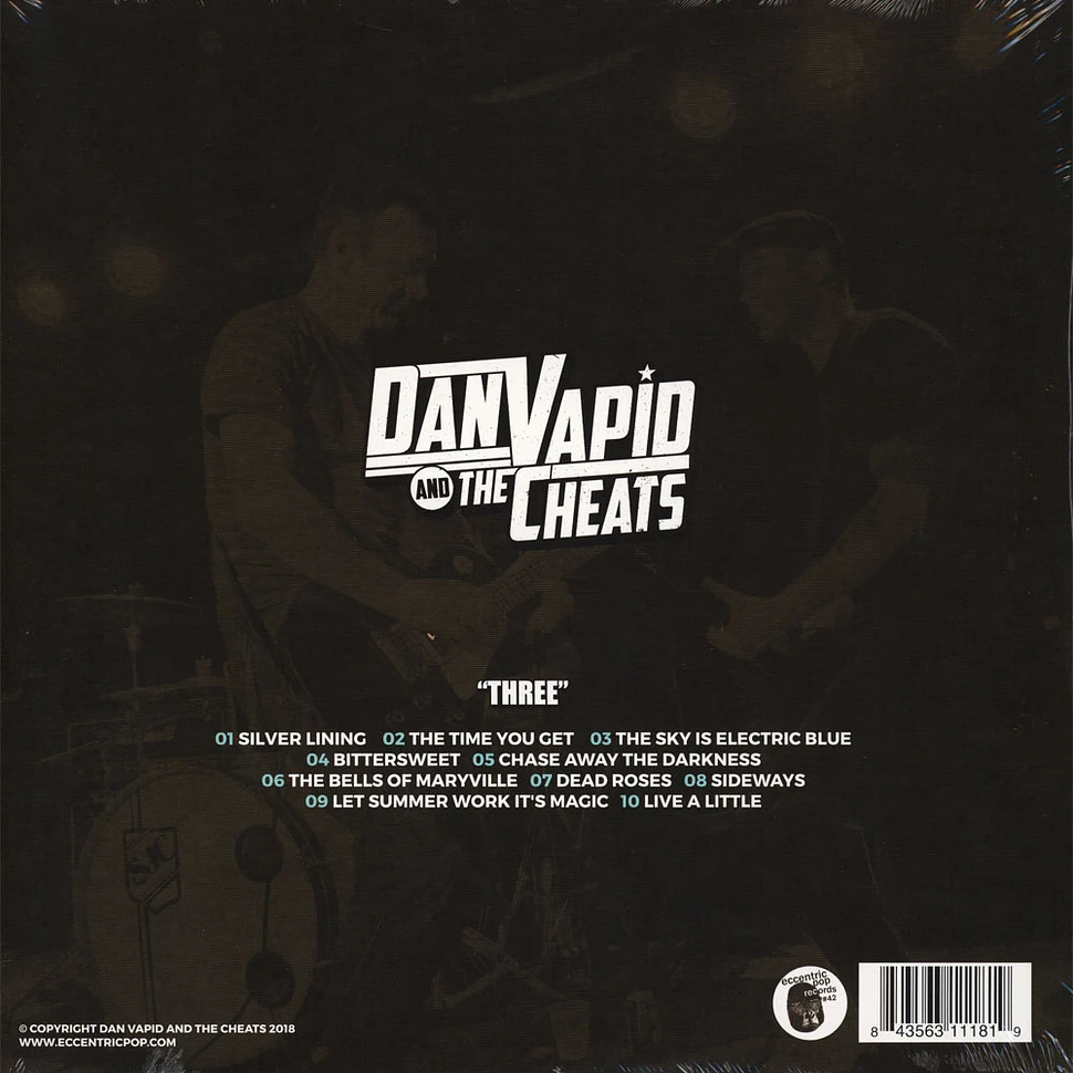 Dan Vapid And The Cheats - Three