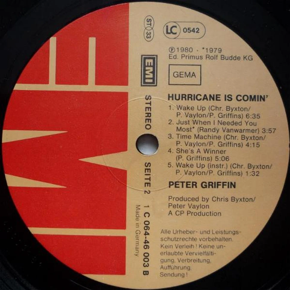 Peter Griffin - Hurricane Is Coming