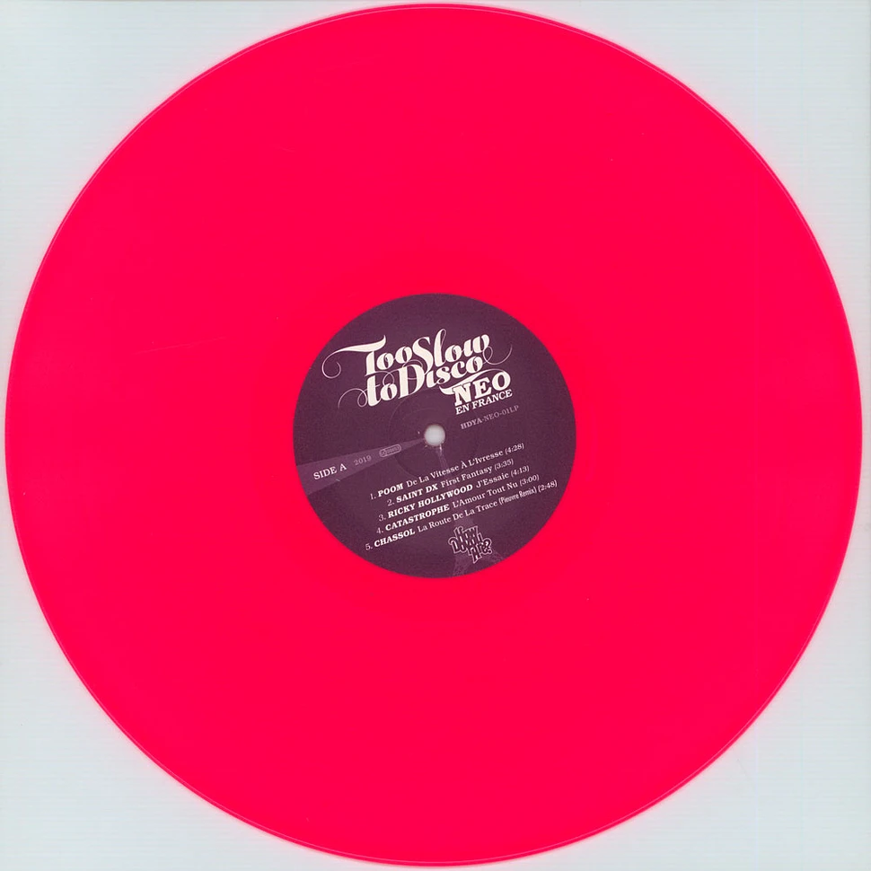 V.A. - Too Slow To Disco Neo - En France Colored Vinyl Record Store Day 2019 Edition
