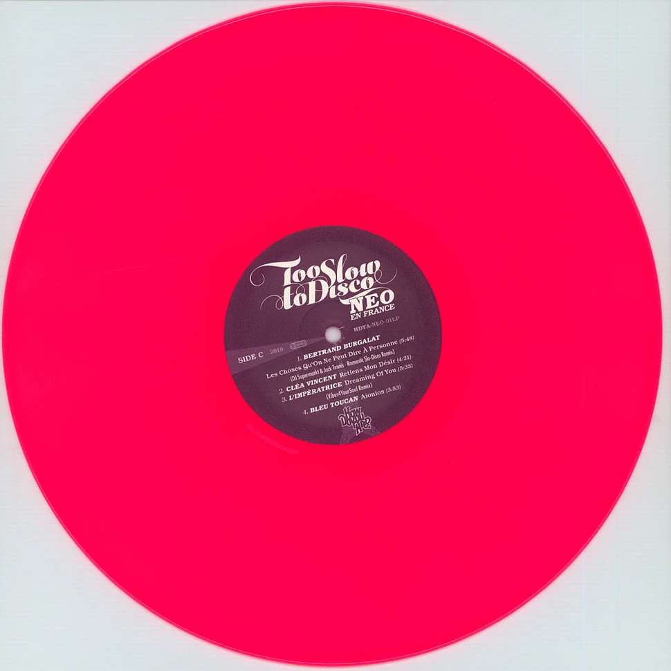 V.A. - Too Slow To Disco Neo - En France Colored Vinyl Record Store Day 2019 Edition