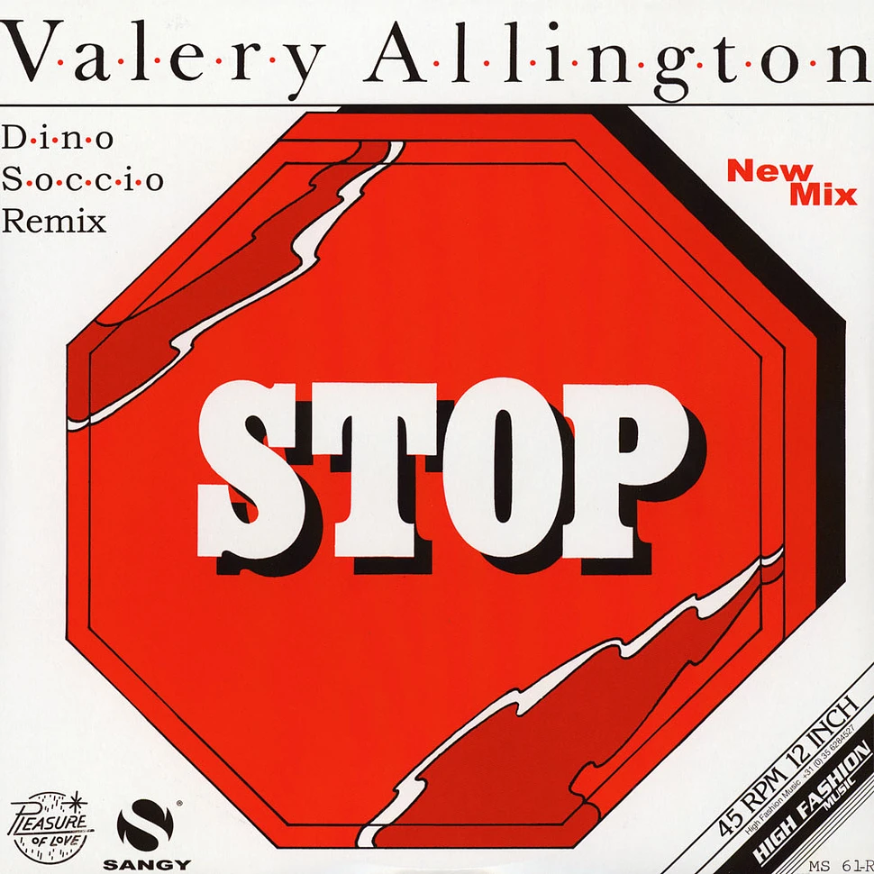 Valery Allington - Stop Dino Soccio Remix