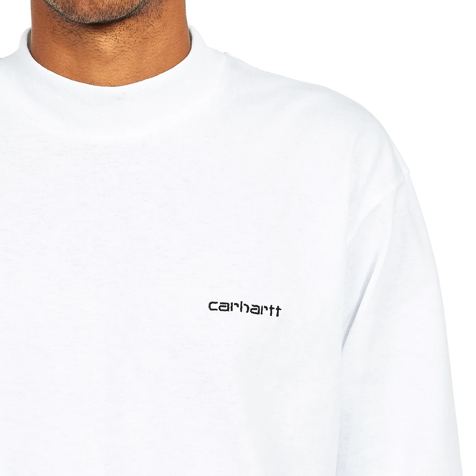 Carhartt WIP - L/S Mockneck Script Embroidery T-Shirt