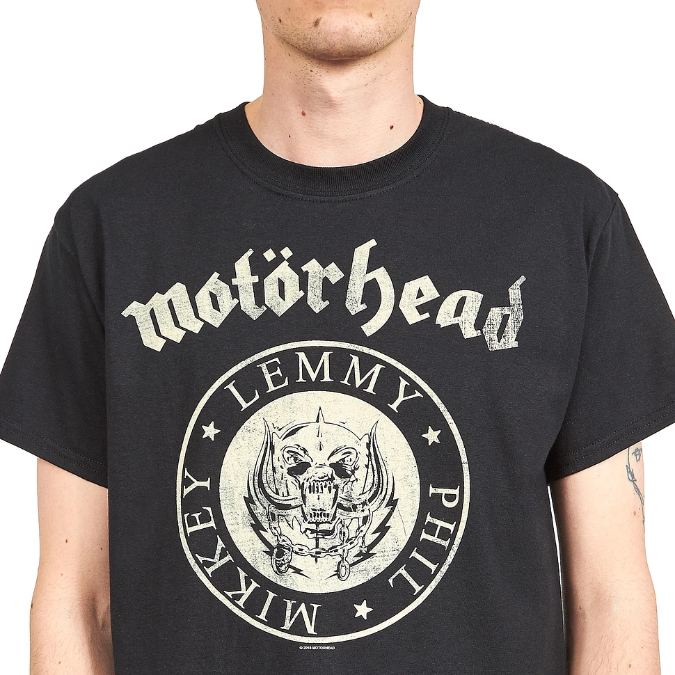 Motörhead - Undercover Seal Newsprint T-Shirt