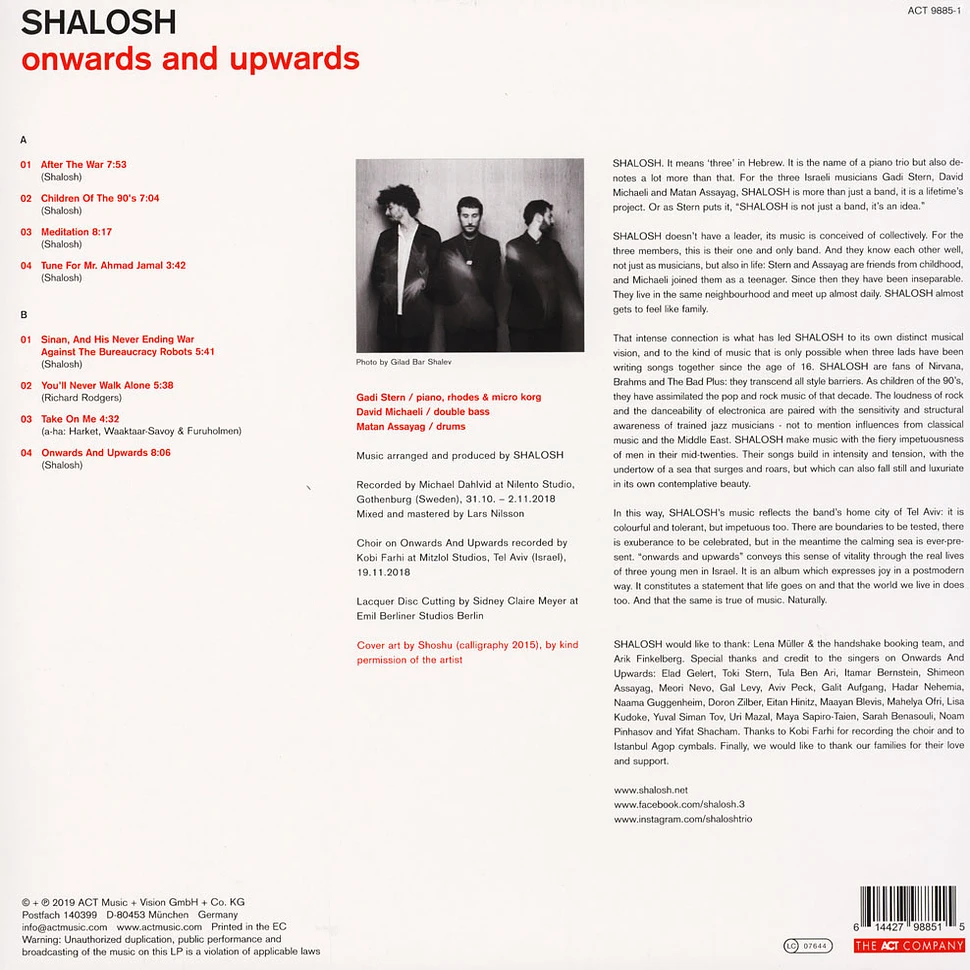 Shalosh - Onwards And Upwards