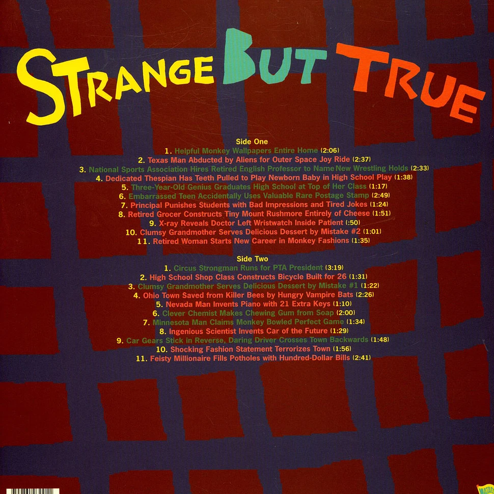 Jad Fair & Yo La Tengo - Strange But True