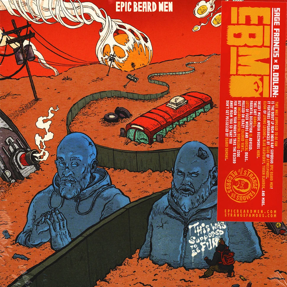 Epic Beard Men (Sage Francis & B. Dolan) - This Was Supposed To Be Fun Colored Vinyl Edition