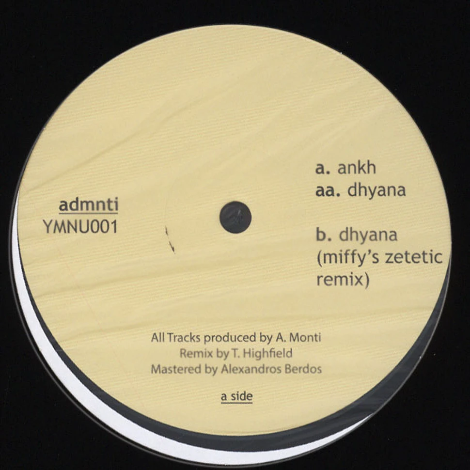 Admnti - YMNU001