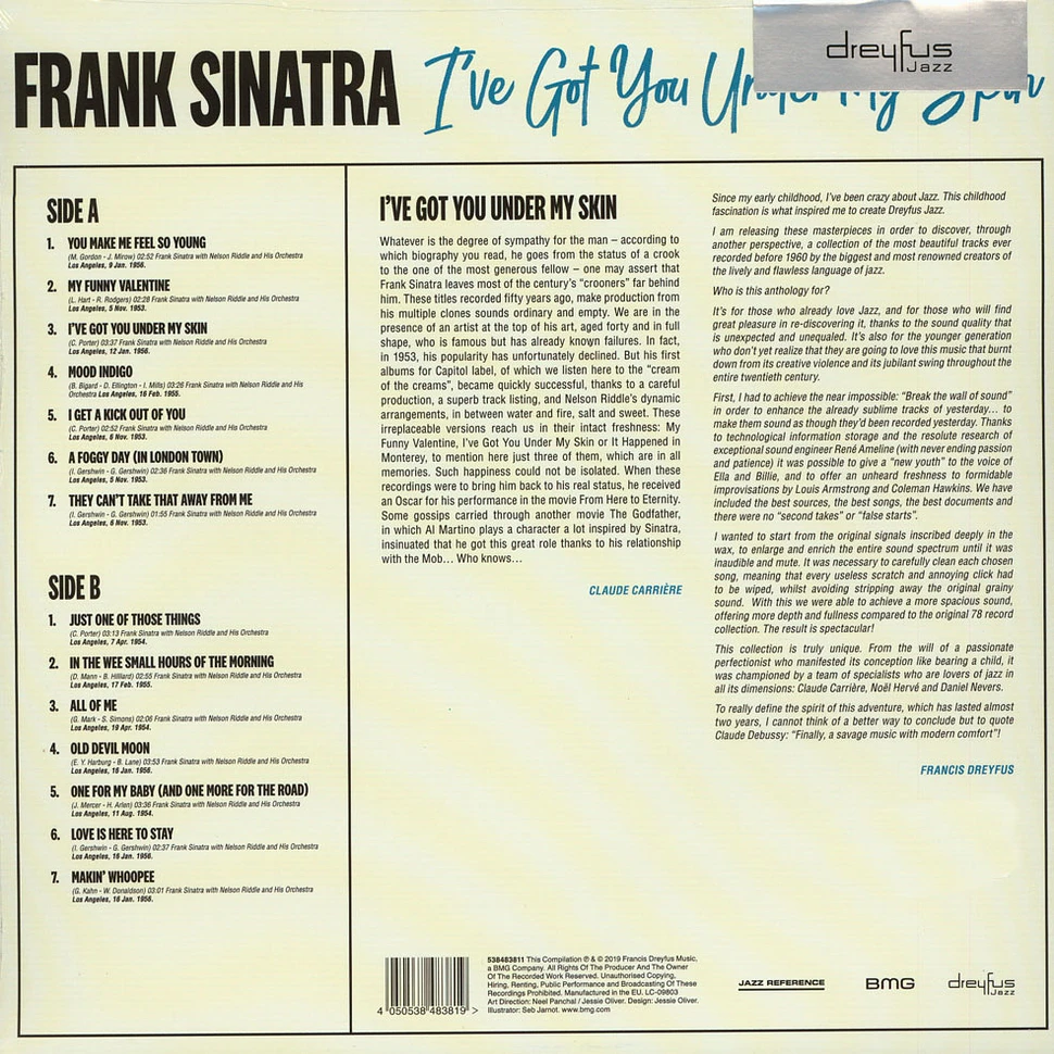 Frank Sinatra - I've Got You Under My Skin