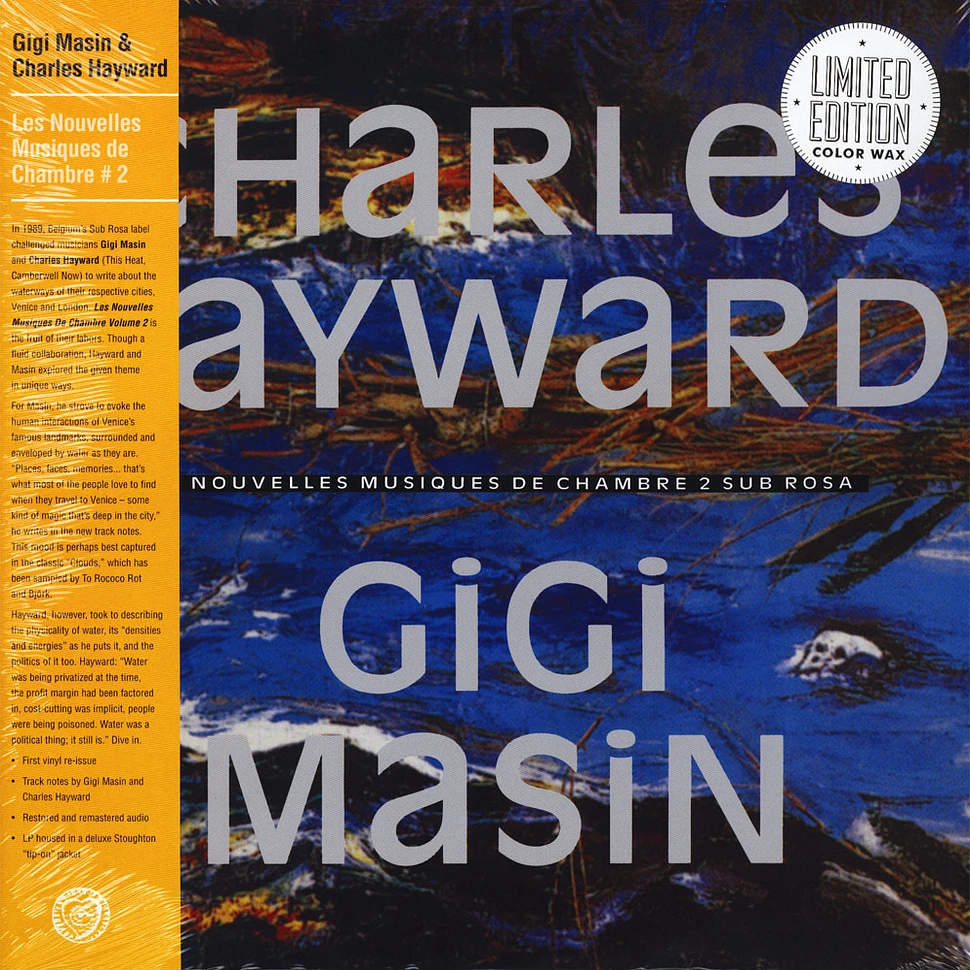 Gigi Masin & Charles Hayward - Les Nouvelles Musiques De Chambre Volume 2 Blue Vinyl Edition