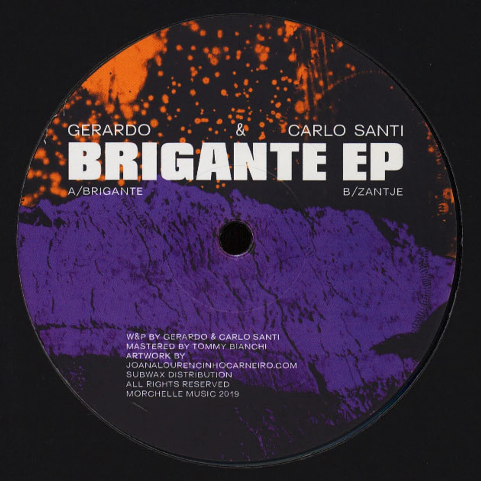 Gerardo & Carlo Santi - Brigante EP