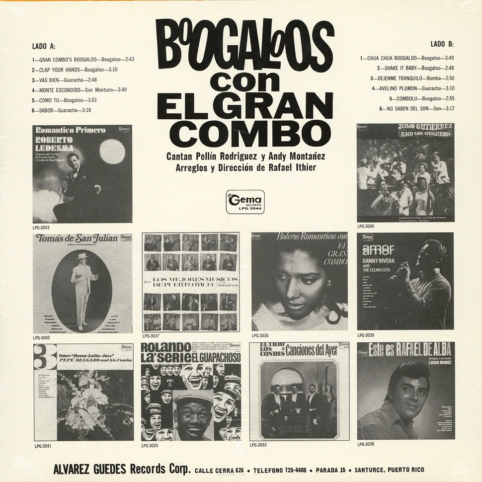 El Gran Combo - Boogaloos