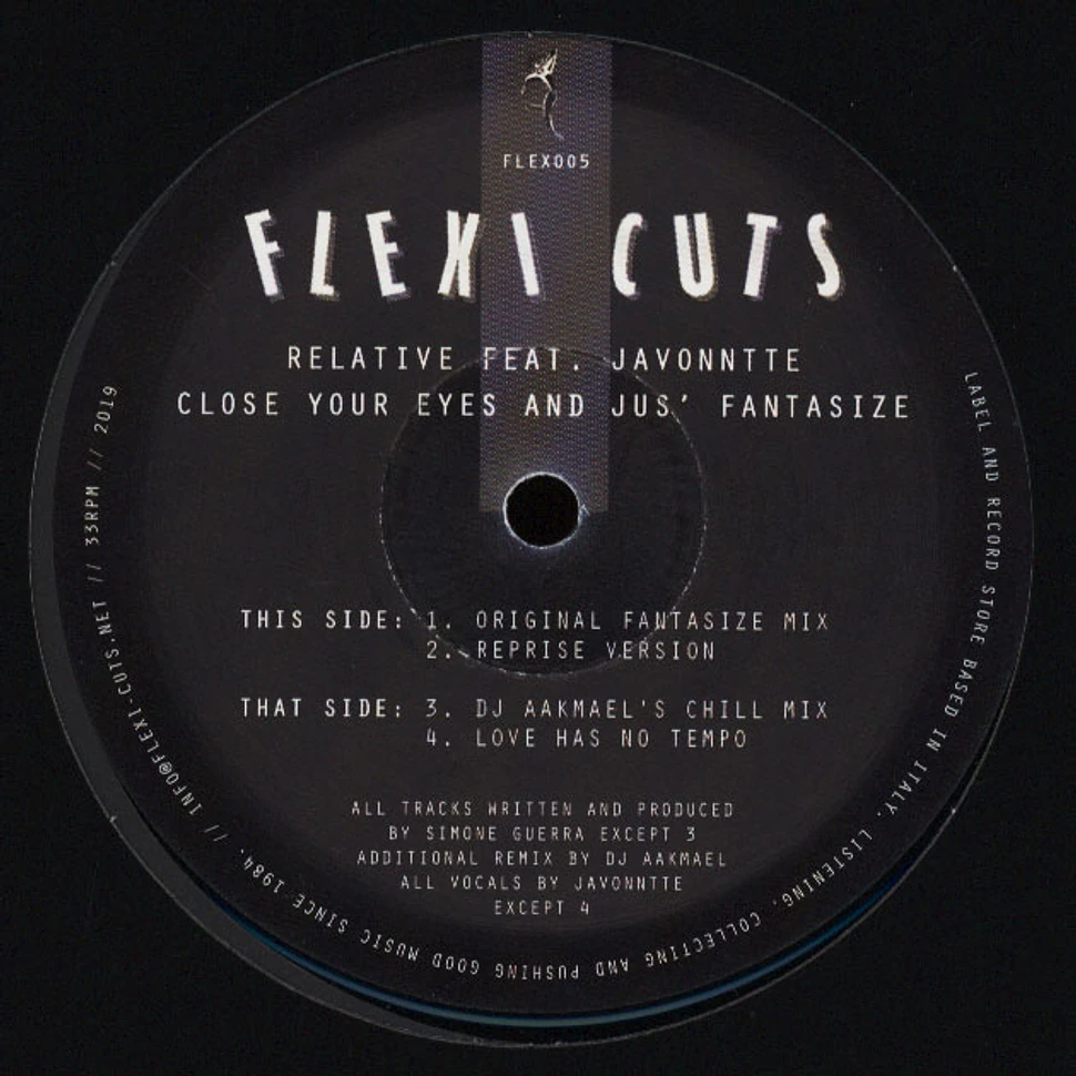 Relative - Close Your Eyes And Jus' Fantasize EP Feat. Javonntte & DJ Aakmael