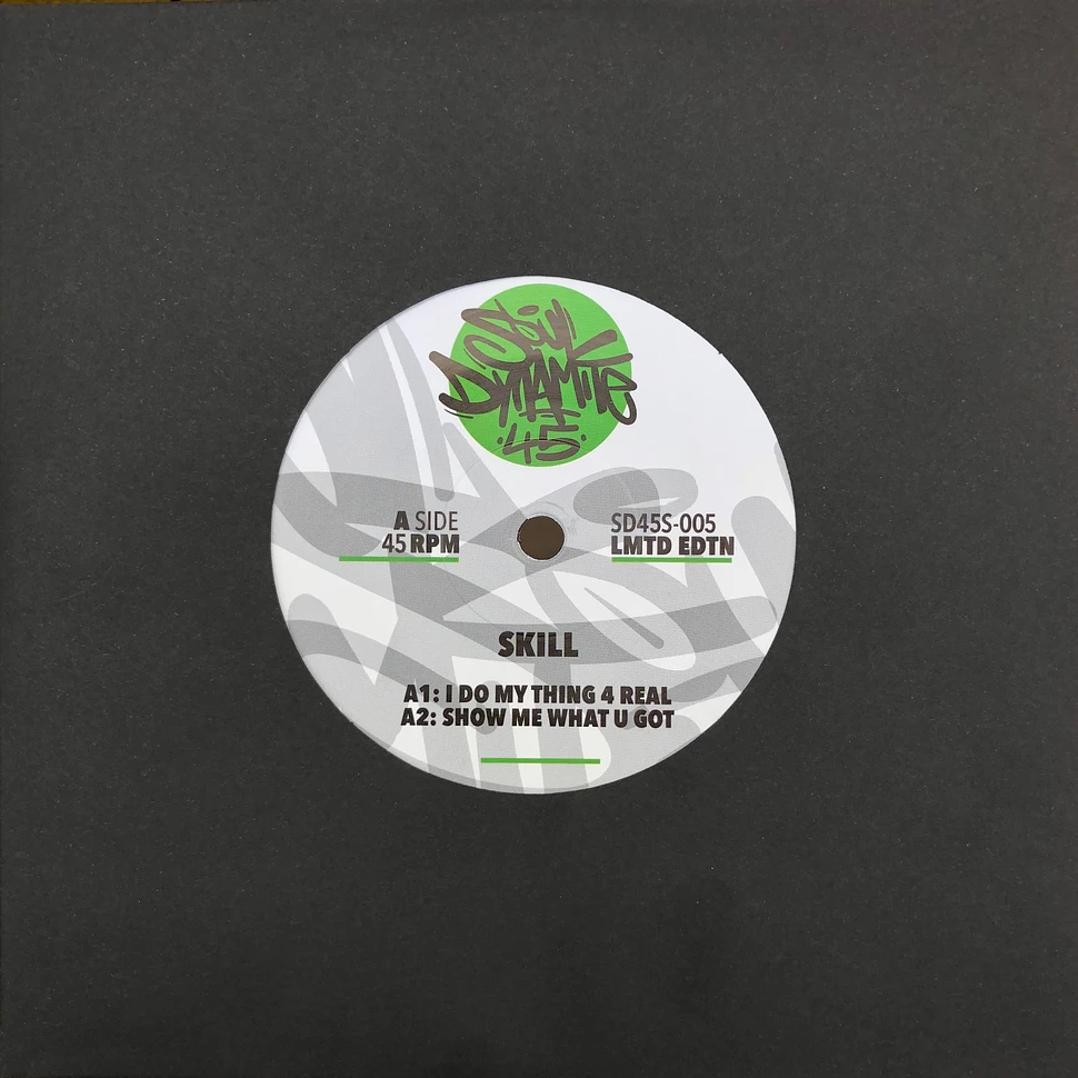 Skill - I Do My Thing 4 Real / Show Me What U Got / Get Down / Warrior Light Green Vinyl Edition