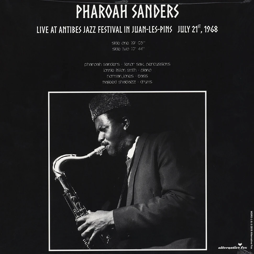 Pharoah Sanders - Live At Antibes Jazz Festival In Juan-Les-Pins 1968
