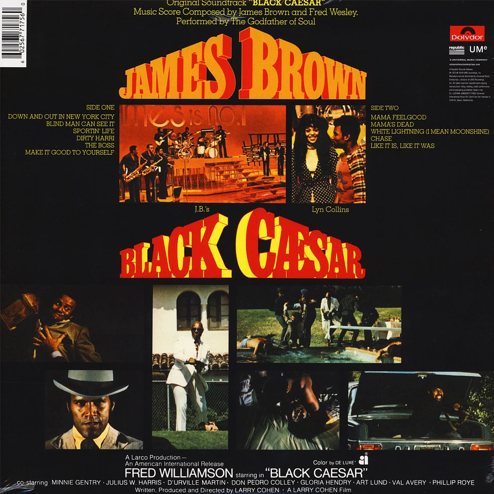 James Brown - OST Black Caesar Limited Edition