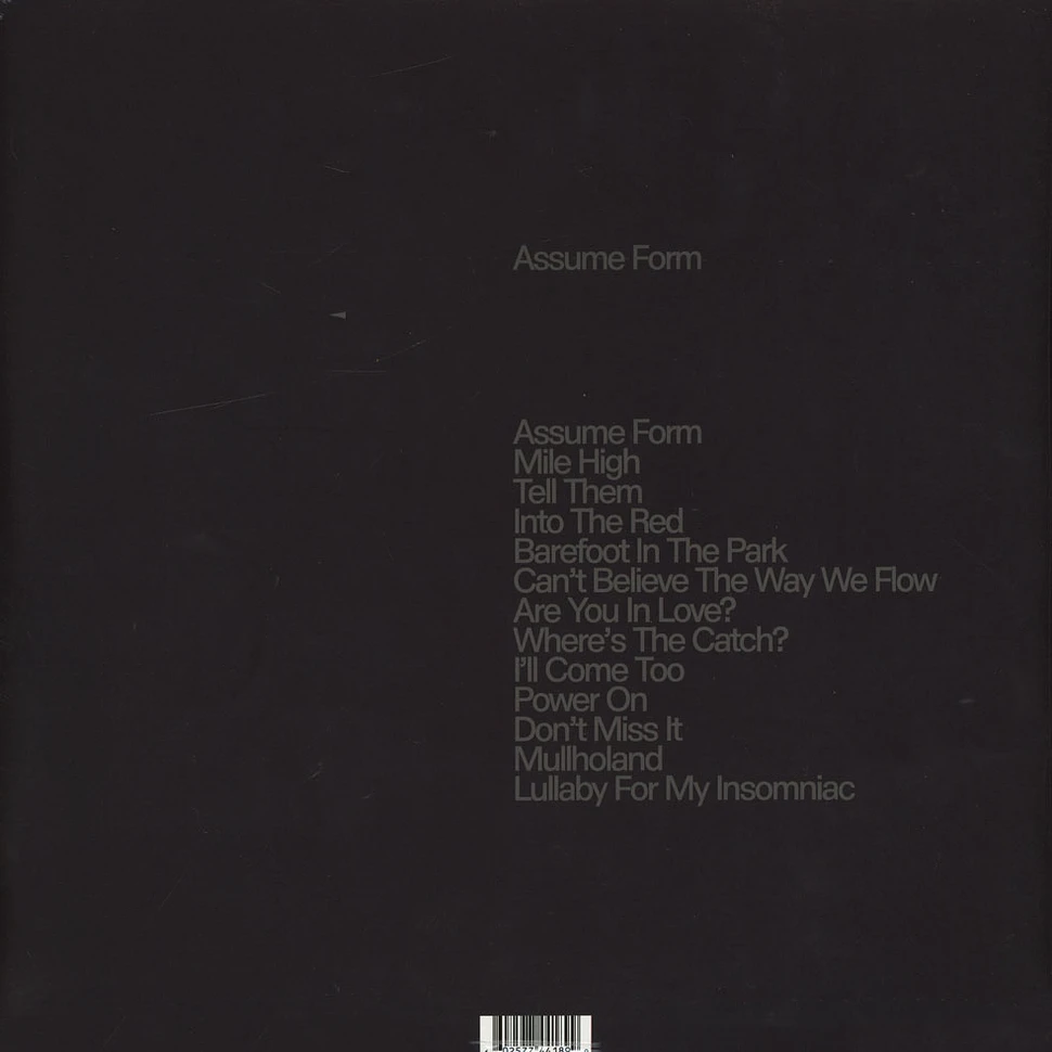 James Blake - Assume Form Black Vinyl Edition