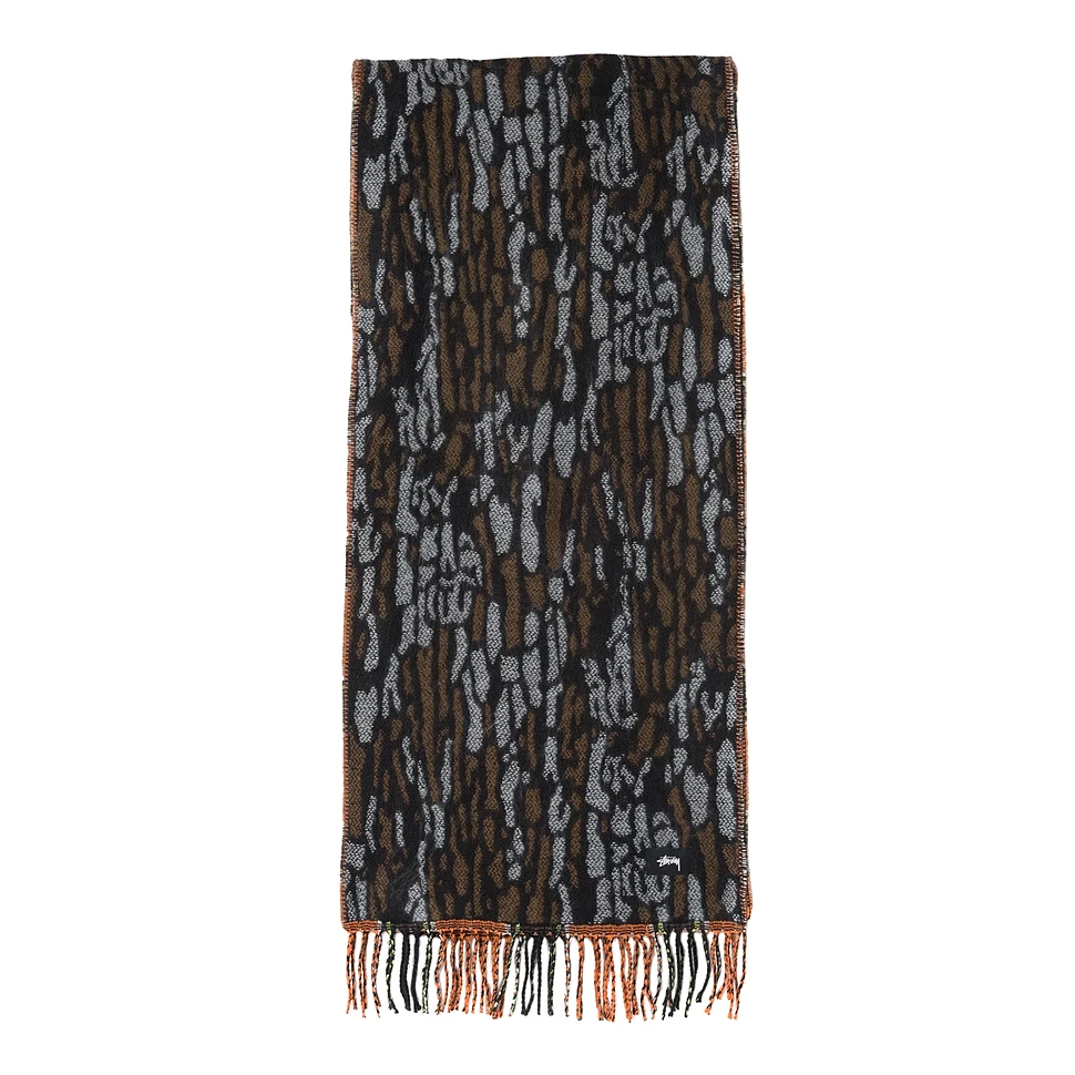 Stüssy - Tree Bark Wool Scarf