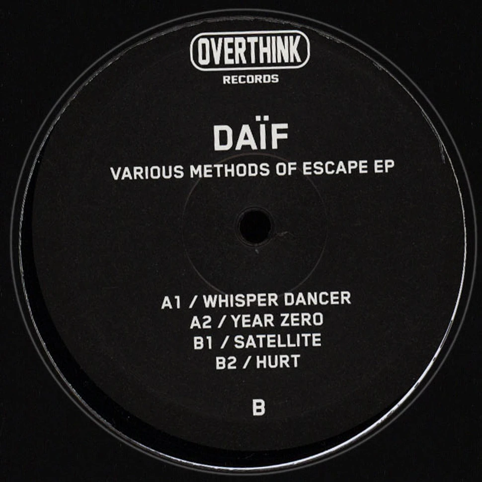 Daif - Various Methods Of Escape EP