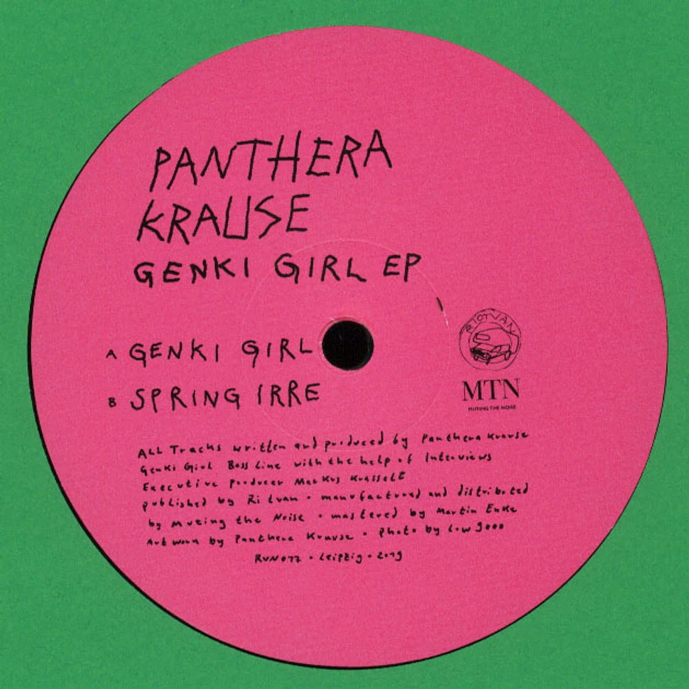 Panthera Krause - Genki Girl EP